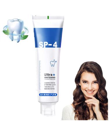 Whitening toothpaste SP-4 probiotic toothpaste probiotic brightening tooth paste deep clean care toothpaste fresh breath gently white toothpaste distance from tartar (blue)
