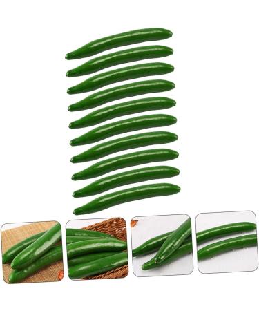 Abaodam 20 Pcs Cucumber Model Green Plants Lifelike Vegetables Realistic Vegetable Window Fake Cucumber Greenx2pcs 24X3CMx2pcs - Buy Online on GoSupps.com