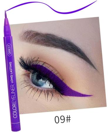 Beavorty 24 Pcs Eyeliner Pencil Matte Colored Eyeliner Eye Beauty Pencil Liquid Eyeliner Set Makeup Painted 1 count (Pack of 1) As Shownx2pcs - Buy Online on GoSupps.com