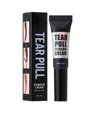 Vibhgtf Eyebrow gel peel-off eyebrow tint long-lasting quick-drying tinted eyebrow mascara | Sweat-resistant natural and waterproof volumizing eyebrow gel