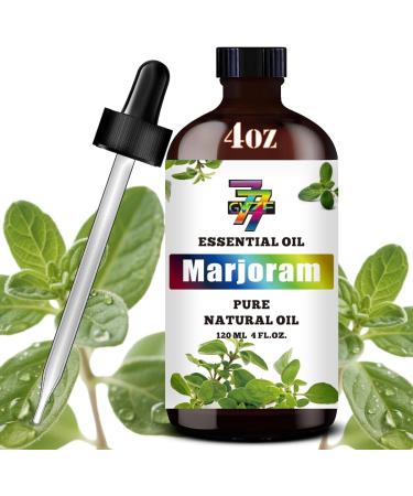 GV77ZF Essential Oil Two 4 Fl Oz (120Ml) Set - Pure Natural Marjoram Oil and Jasmine Essential Oil for Diffuser Humidifier Skin Care Home Fragrance Bath Hair Care Cleansing Massage Yoga - Buy Online on GoSupps.com