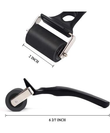Falling in Art Rubber Roller Brayer for Crafting - Ink Roller Tool for Printmaking  Glue  Block  Wallpaper  Vinyl  Stamping  2 Inches 2 inch L - Buy Online on GoSupps.com