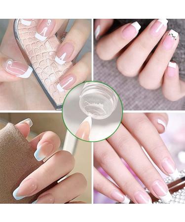 Nail Art Stamper Set - Fluorescent Silicone Nail Stamping Kit with Scraper for DIY Manicure | International Shipping - Buy Online on GoSupps.com