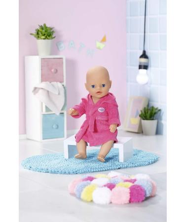 Zapf Creation 830581 BABY Born Little Pink Bathrobe for 36cm Dolls - Buy Online on GoSupps.com