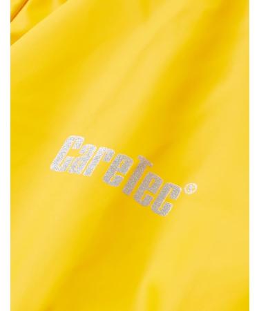 CareTec Kid's Yellow Waterproof Rain Jacket - Size 74 | Unisex PU Coated, Fleece-Free - Buy Online on GoSupps.com