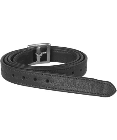Equinate Stirrup Leathers Competition 150 Black - Premium Quality for Equestrian Excellence | International Shipping Available - Buy Online on GoSupps.com
