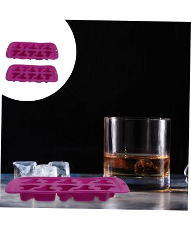 HOMSFOU 6 Pcs Silicone Chocolate Mold Silicone Baking Halloween Fondant Halloween Chocolate Polymer Clay Molds Jelly Molds Desserts Molds Bath Purple Silica Gel Tool Multifunction 21X11X2CMx3pcs Purplex3pcs - Buy Online on GoSupps.com