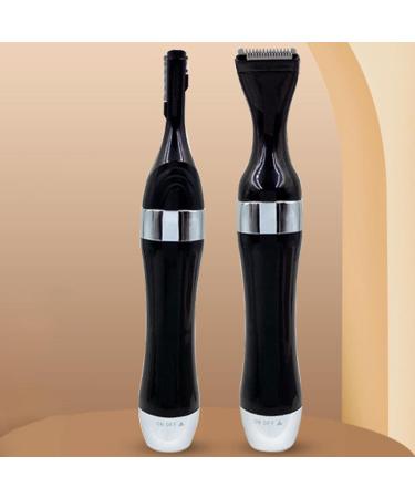 Buy Battery Powered Eyebrow Hair Trimmers - Portable Electric Shaver with Washable Head for Women Men and Kids - International Shipping Available - Buy Online on GoSupps.com