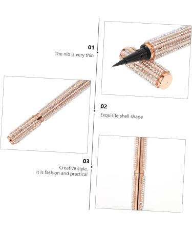 FOYTOKI 1pc Eyeliner Lash Glue Pen Cosmetic Accessory Liquid Liner Eye Liner Pen Wing No- Liquid Pen Plastic - Buy Online on GoSupps.com