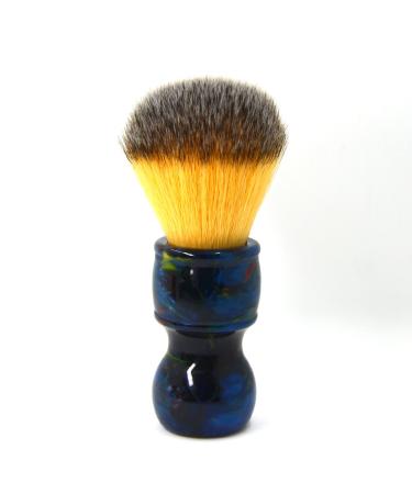 CSB Synthetic Bristle Shaving Brush - Deep Blue Colorful Resin Handle | International Shipping Available - Buy Online on GoSupps.com