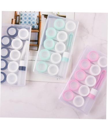 Healeved 10 Sets Contact Lens Storage Box - Colored Contact Lens Container & Case - Buy Online on GoSupps.com
