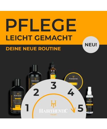 Hairthentic Beard Oil for Men - Argan Tea Tree & Biotin | Rich Beard Care | Antibacterial | 60ml - Irresistible Masculine Fragrance - Buy Online on GoSupps.com