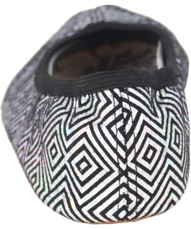Buy Beck Women's Silver Star Gymnastics Shoes - 39 EU Black | International Shipping Available - Buy Online on GoSupps.com