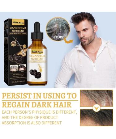 EPMANN DARKA Anti-Greying Hair Serum - Organic Ganoderma Nutrient, Reverse Grey Hair Naturally - 1 Fl Oz (Pack of 2) - Buy Online on GoSupps.com