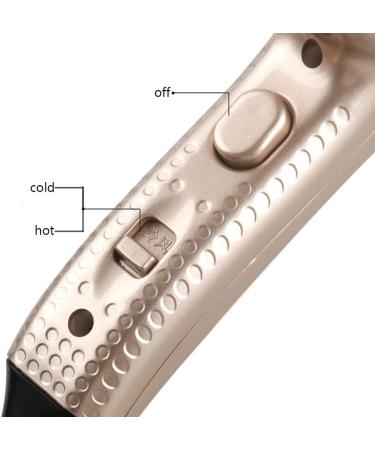 Hair Dryer Hotel Wall Mounted Blow Dryer 1200W White Compact Lightweight Hairdryer Hot/Cold 2 Heat Settings Overheating Protection Constant Temperature Hair Care for Home Hotel Bathroom Gold Small - Buy Online on GoSupps.com