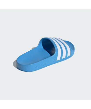 Buy adidas Unisex Kids Adilette Aqua Slides - 31 EU | Core Black & Grey Six | International Shipping Available - Buy Online on GoSupps.com