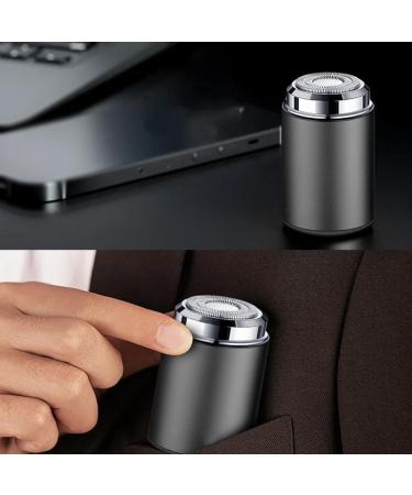 Sopami Mini Electric Shaver Portable Mini Electric Shaver USB Rechargeable Waterproof Electric Razor Beard Trimmer for Men (gray) - Buy Online on GoSupps.com