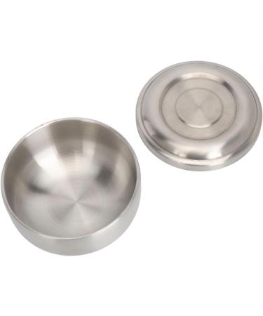 Saluaqui Facial Mask Mixing Bowl with Lid 304 Stainless Steel Mixing Bowl for Facial Mask Mud Mask and Other Skincare Products - Buy Online on GoSupps.com