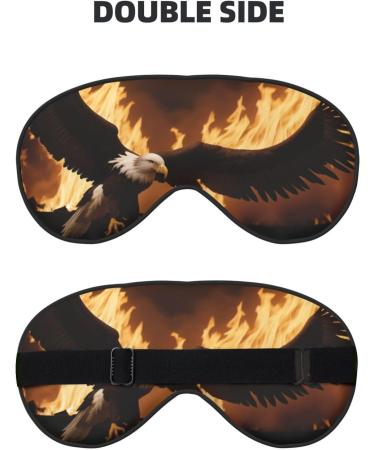 Sleep Mask Eye for Women & Men - Reusable Soft Blackout Masks for Better Sleep | Travel Essentials & Perfect Gifts - Eagle and Fire - Buy Online on GoSupps.com