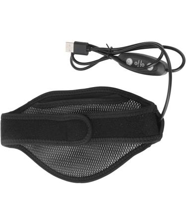 Shop Heating Neck Massager - 5 Speed Vibration & USB Heated Neck Wrap for Home & Office Use - Washable Comfort - Buy Online on GoSupps.com