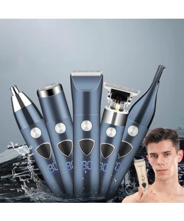 Happlignly Beard Trimmer for Men Electric Hair Clipper Cordless Mens Grooming 5 in 1 Kit Hair Trimmer & Mustache Trimmer & Nose Easy Install Easy to Use - Buy Online on GoSupps.com