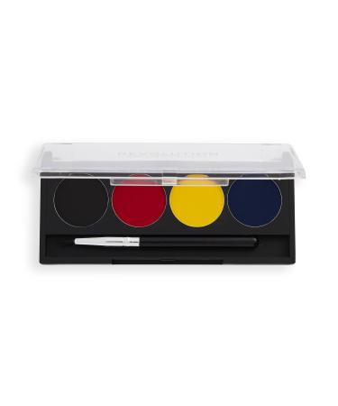 Makeup Revolution Graphic Liner Palette Coloured Eyeliner Artist Ego 4 x 1.35g Artist Ego 5.4 g (1 pack)