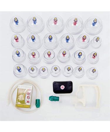 LIANGJUANG Cupping Set Cupping Therapy Set Silicone Cupping Therapy Set Cupping Household Set 24 Suction Cupping Plastic Complete Set - Buy Online on GoSupps.com