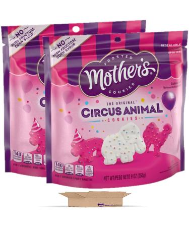 Tribeca Curations Frosted Circus Animal Cookies - 18 oz Value Pack (2 x 9 oz) - Buy Online on GoSupps.com