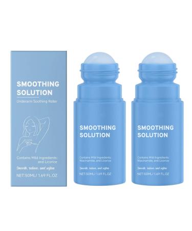 Smoothing Solution Ingrown Hair Treatment Lot de 2 s rums apr s-rasage pour aisselles soin apaisant pour les zones intimes aisselles et peaux sensibles