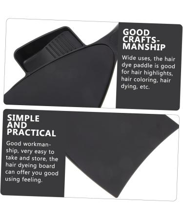 Angoily Dyeing board hair coloring tool Hair piece highlights hair color tool paddle board to color brighten palette hair foiling tools hair dye hair hair color board - Buy Online on GoSupps.com