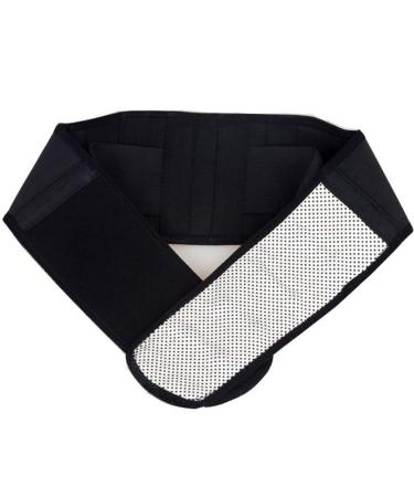Milisten Lumbar Brace Strap Brace Posture Waist Belt Lumbar Support Belt Lower Support Belt Heated Support Magnetic Brace Braces Work Steel Plate