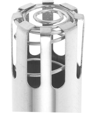 Buy Homsfou 6-Set Moxa Press Holder for Moxa Sticks | Professional Moxibustion Massage Device Stainless Steel & Cardboard Silver - 12.5x2.2cm | International Shipping Available - Buy Online on GoSupps.com