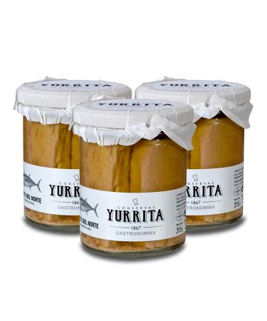 Yurrita White Longfin Tuna in Olive Oil Spanish Delicatessen 3x 220 g
