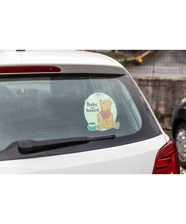Disney Winnie the Pooh Baby On Board Car Sign - Suction Cup Safety Indicator for Kids - Buy Online on GoSupps.com