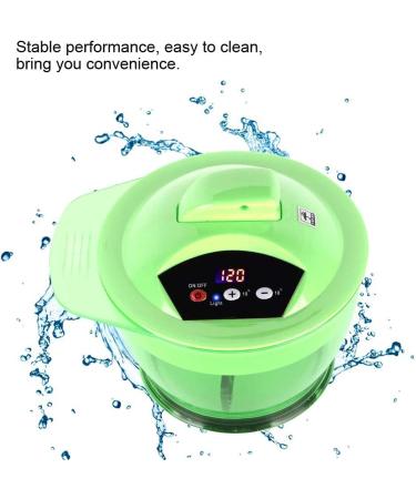 Electric Hair Coloring Bowl Automatic Dyestuff Mixer Dyeing Blender DIY Hair Care Highlighting Tools Kit Hair Dye Cream Mixing Bowl Rechargeable Grinder for Home Barber Salon(Green) - Buy Online on GoSupps.com