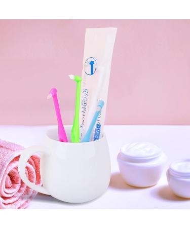 Sibba 4 Pack Tufted Brush Set - Soft Orthodontic Dental Brushes for Detail Cleaning - Buy Online on GoSupps.com