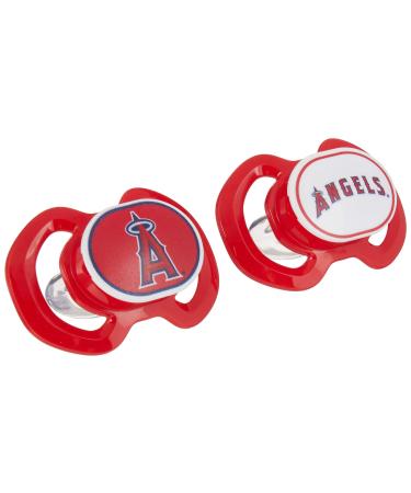 Baby Fanatic MLB 2-Piece Gen. 3000 Pacifier  Los Angeles Angels