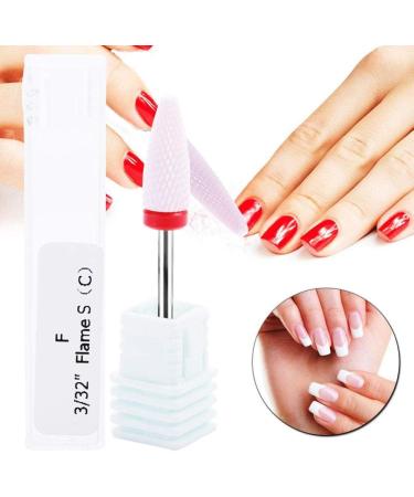 Professional Ceramic Nail Drill Bit for Manicure - Ideal for Grinding, Polishing, Peeling, and Carving - Nail Art Tool (02#) - Buy Online on GoSupps.com