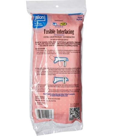 Pellon White Fusible Interfacing 2 Pack - 15 x 3 yards | Easy to use for Sewing Projects - Buy Online on GoSupps.com