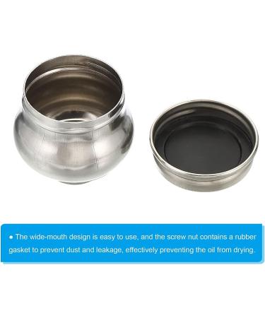 Stainless Steel Patikil 2 x 2 Palette Cups with Lid for Oil Painting - Silver - Buy Online on GoSupps.com