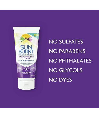 Sunburnt Advanced After-Sun Lotion 6oz - Soothing Relief for Sunburned Skin - Buy Online on GoSupps.com