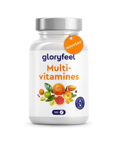 High Dosed Multivitamins and Minerals with Zinc, Selenium, Calcium, Biotin Vitamins A, B1, B2, B3, B6, C, and D3, For Immunity, Fatigue, Muscles, Bone and Skin, 180 Tablets, No Additives