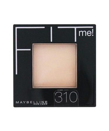 Maybelline New York Fit Me! Powder 310 Sun Beige 0.3 Ounce Pack of 2