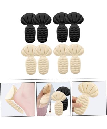 MAGICLULU Heel Pad Inserts - 4 Pairs Silicone Shoe Grips & Protectors for Loose Shoes High-Heels & Boots - Soft Comfortable Heel Stickers for Women - Buy Online on GoSupps.com