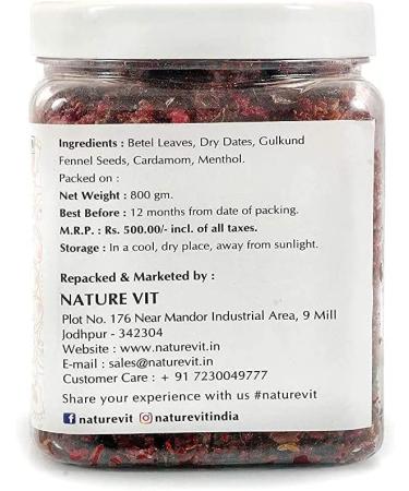bhel Nature VIT Calcutta Meetha Paan Mukhwaas Jar Pack 800 gm - Buy Online on GoSupps.com