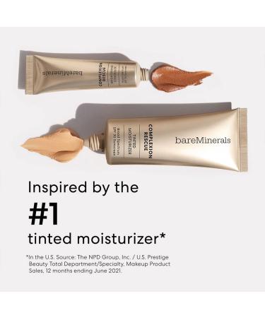 bareMinerals Complexion Rescue Brightening Under Eye Concealer - Vegan Medium Deep Tan Amber with SPF 25 & Hyaluronic Acid - Ultra-Lightweight Hydrating Formula for International Shipping - Buy Online on GoSupps.com