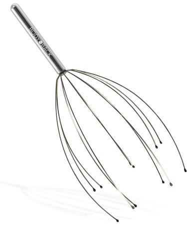 Body Back - Scalp Massager Head Massager Head Scratcher Massager Hair Scalp Massager Stocking Stuffer Stress Relief & Relaxation 2 Pack Silver 2-pack (Silver) - Buy Online on GoSupps.com