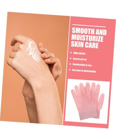 FRCOLOR 1paire Hydratants Gel Pour Femmes De Soins Des Mains No-wash Confort l gant Et lastique Id aux Pour Usage Domicile Ou Professionnel Rose 21.5*11cm - Buy Online on GoSupps.com