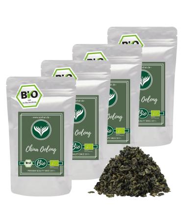 Azafran ORGANIC Oolong Tea China Floral Ti Kuan Yin 1000g 250 g (pack of 4)