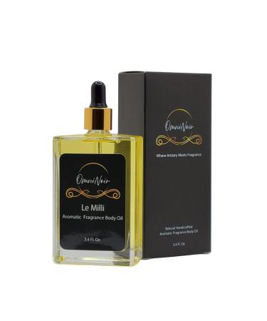 OmniNoir Le Milli - Parfum Body Oil - 3.4 oz (100ml) Comparison with 1 Million Mens Luxury Fragrance